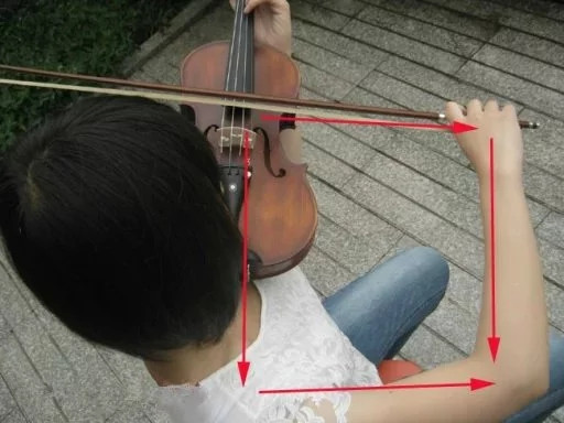 小提琴运弓技巧图片