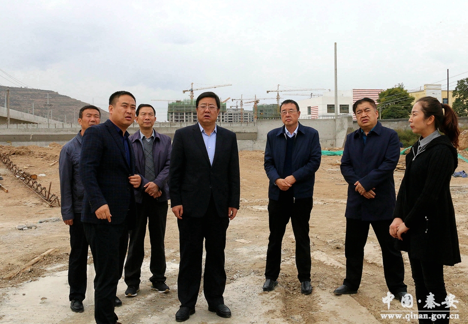 确保项目如期完工!天水市秦安县郑川新城等重点项目建设顺利