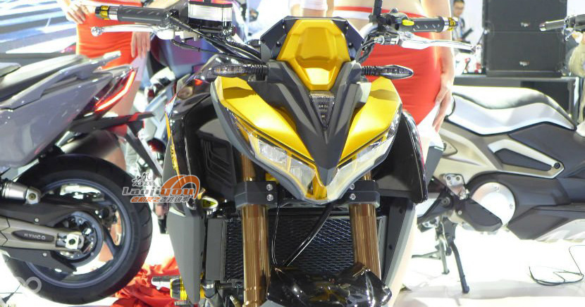 這就是換殼的川崎z400光陽krider400街車即將開賣