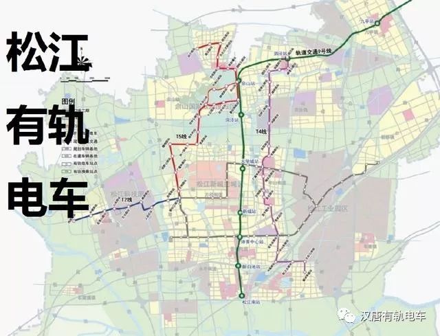 松江有轨电车t5线路图图片