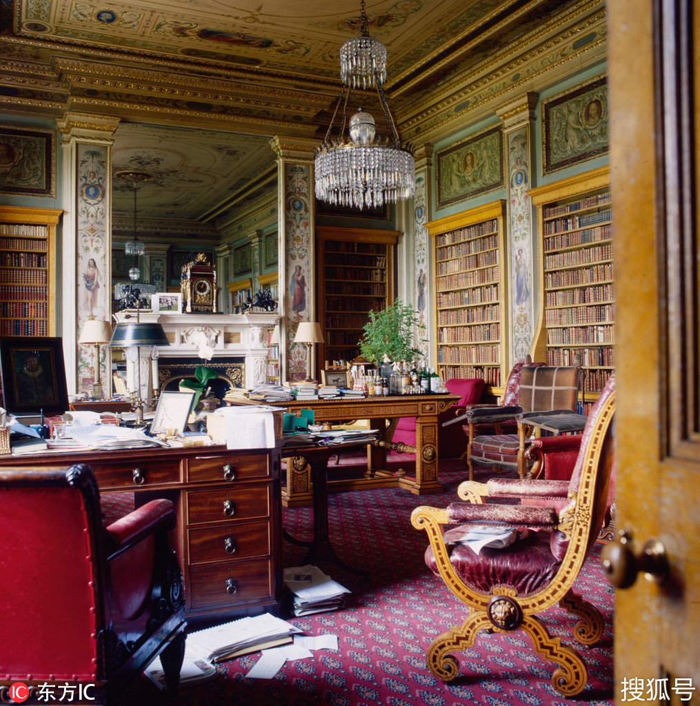 欣赏英国庄园室内设计 感受英式贵族生活