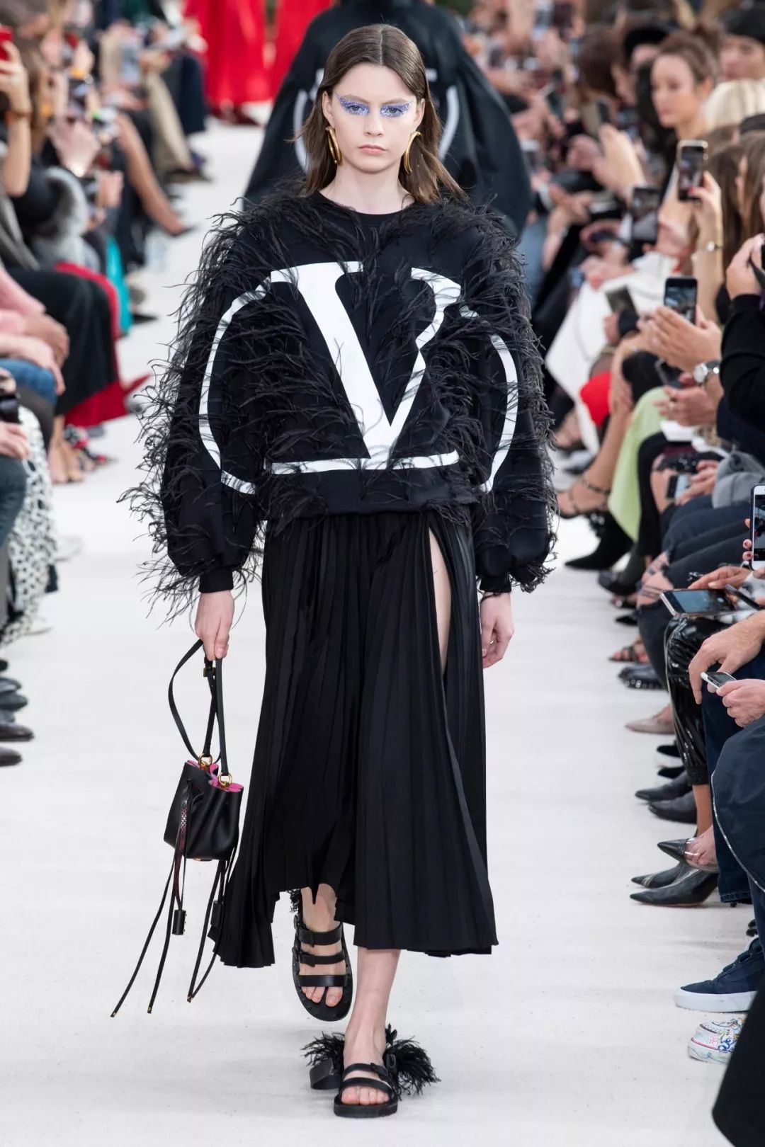 巴黎時裝週valentino2019ss