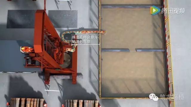 泥浆护壁钻孔灌注桩施工工艺流程[动画视频]