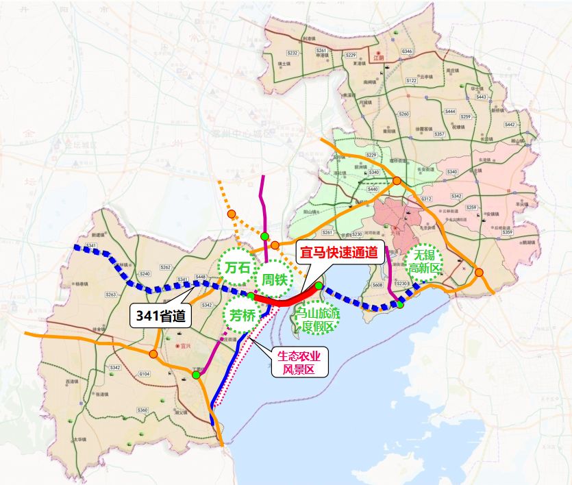 东南快速通道路线图图片