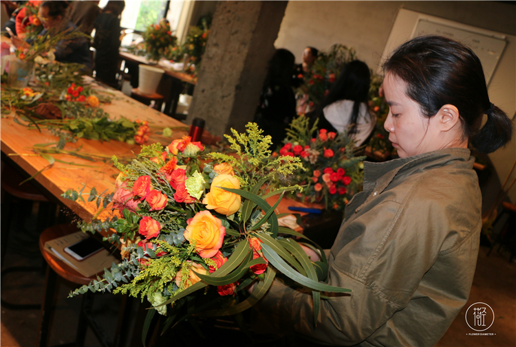 职业花艺师培训 良友花店商学院 花艺师的梦想基地