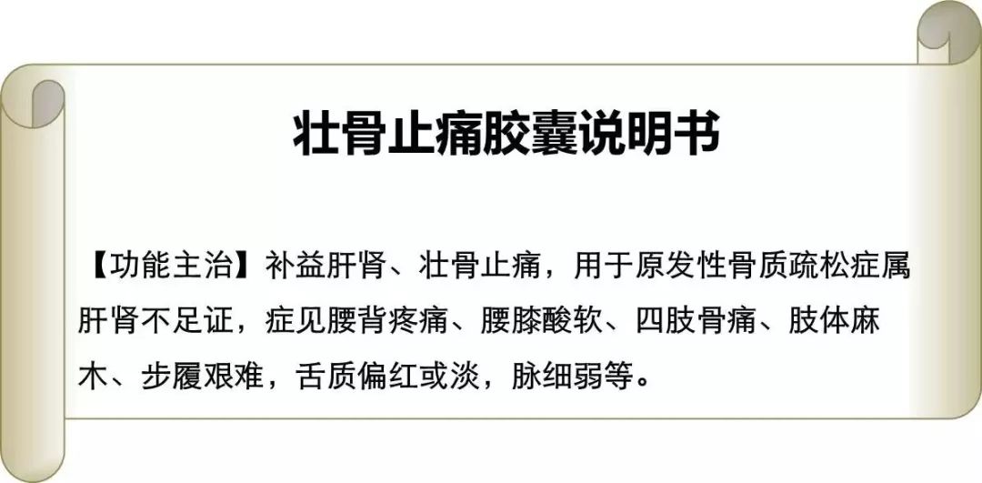 中老年女性易患骨质疏松,壮骨止痛是核心!