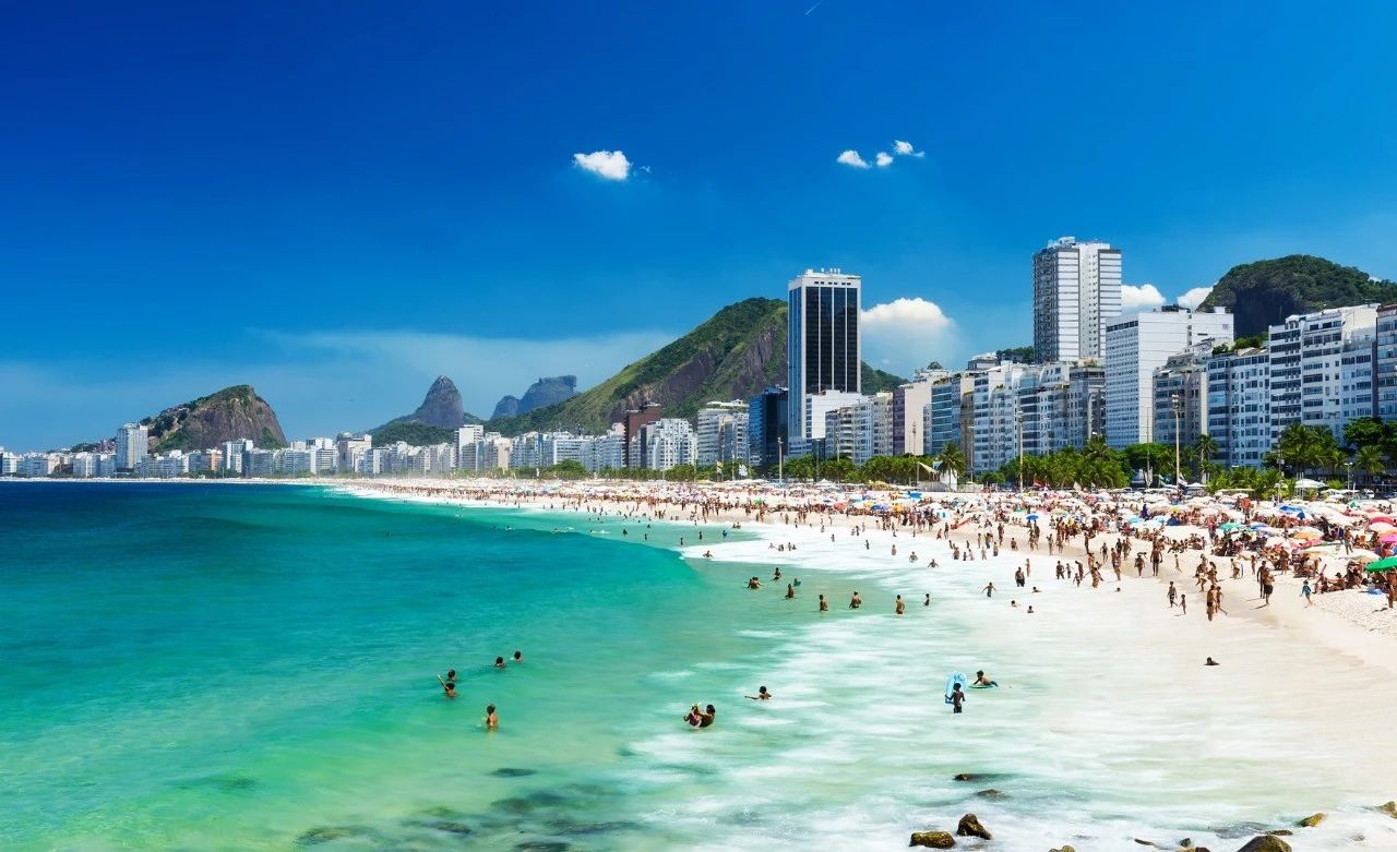 巴西海滩风景图片图片