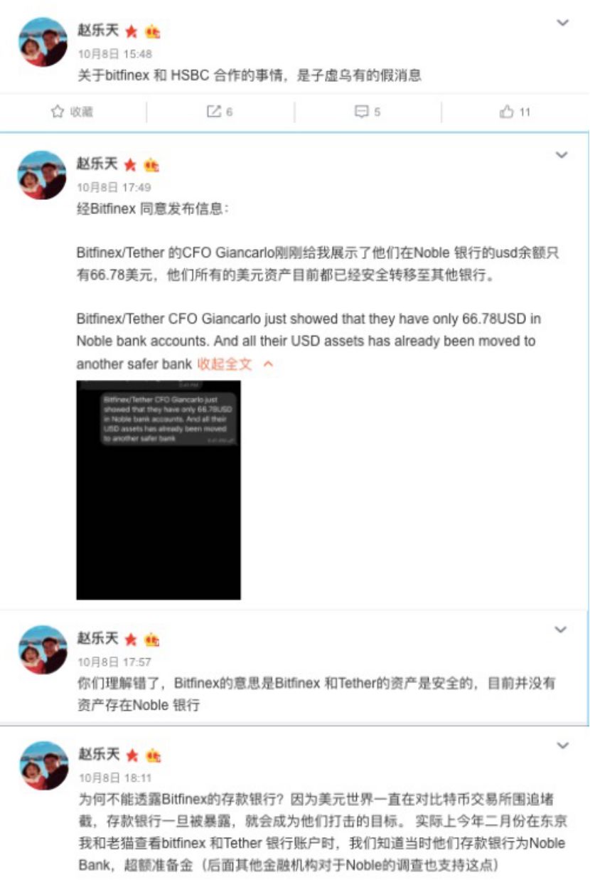 Bitfinex迷雾 赵东