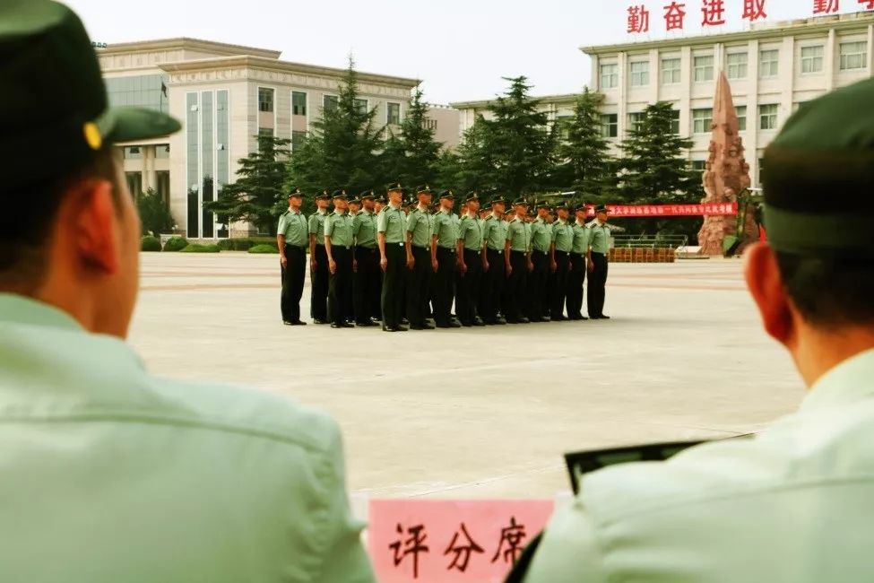 陸軍工程大學訓練基地的學員們