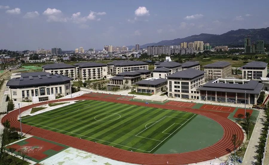 蒲江中学新校区图片图片