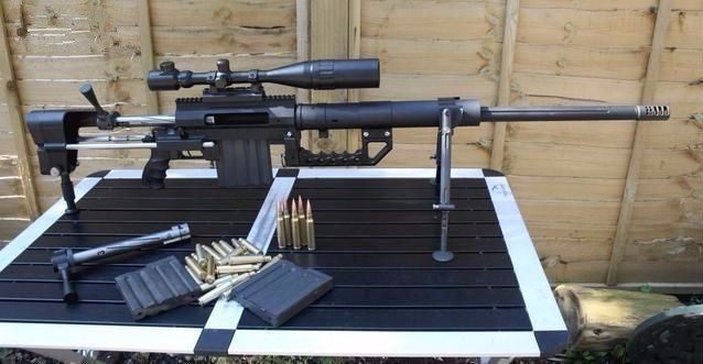 cheytac m200"干预型,是一枝由美国夏伊战术公司生产的手动枪机操作