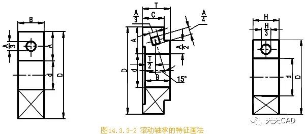 cad轴承的画法图片