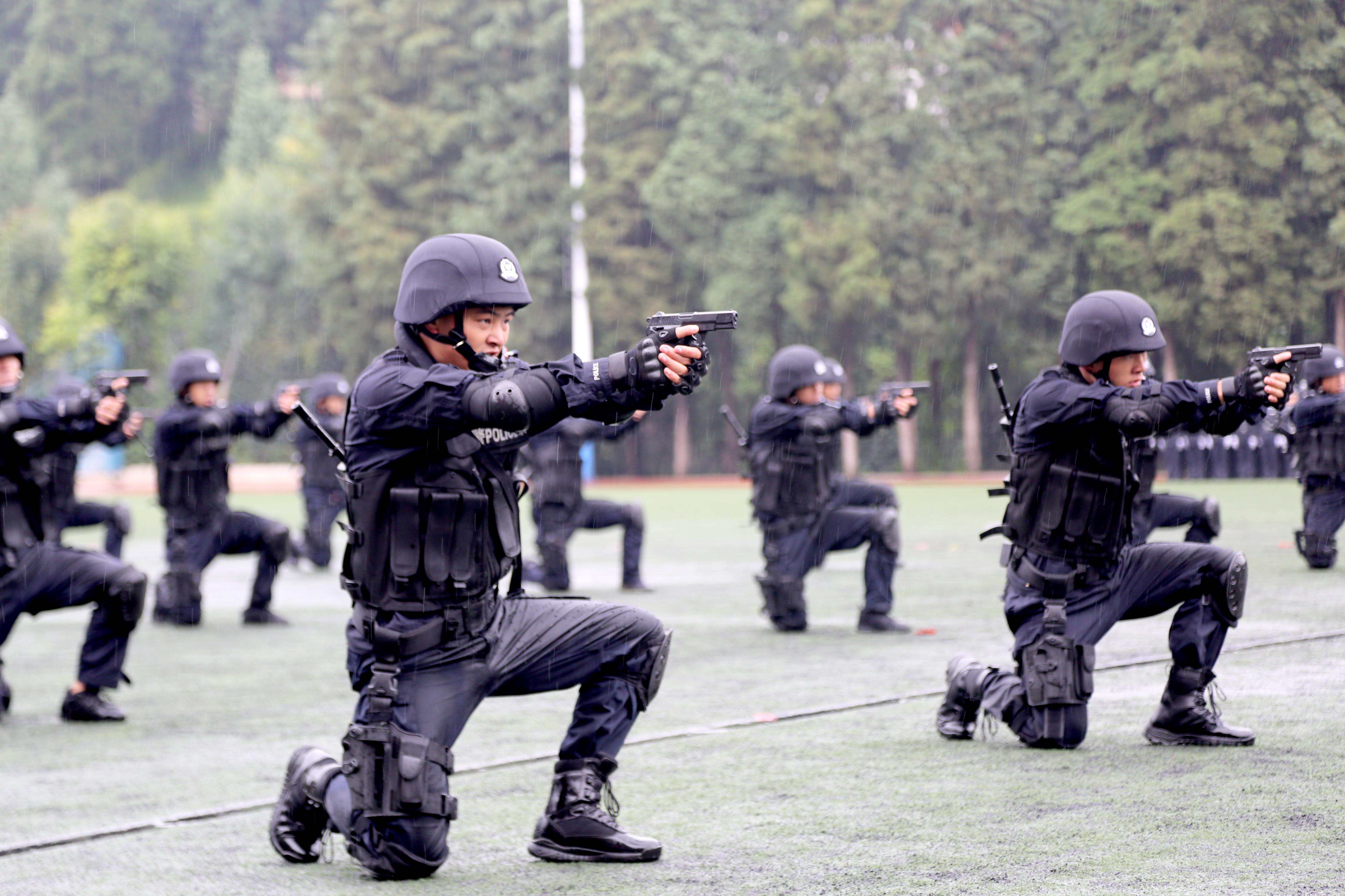 云南警官学院日常图片