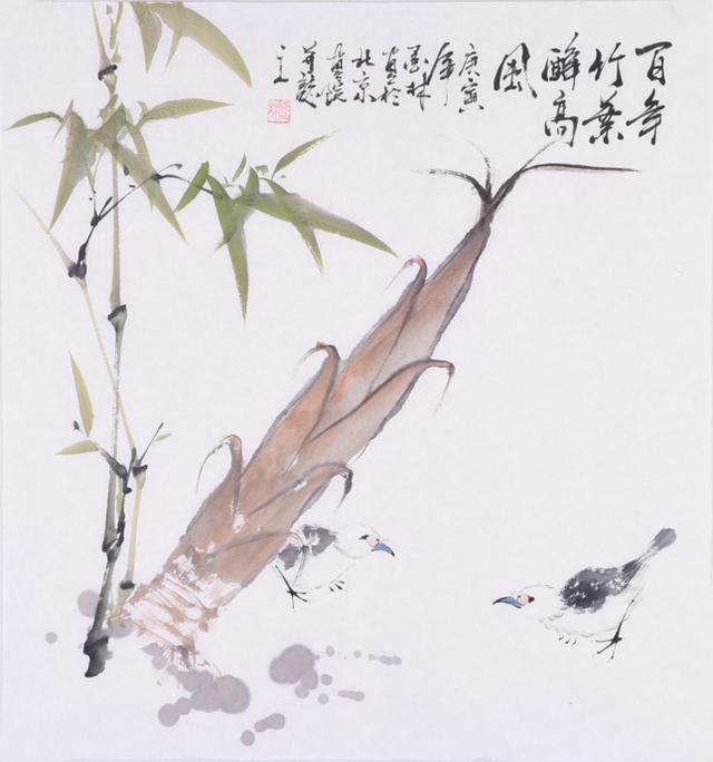 画家李巍:一幅简练写意画,畅享田园风味