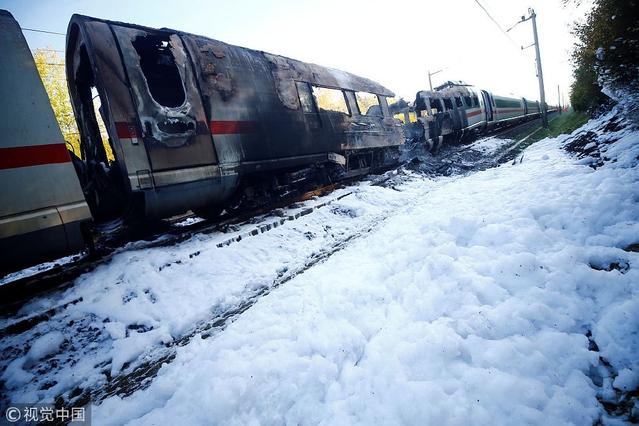 德国高铁事故图片