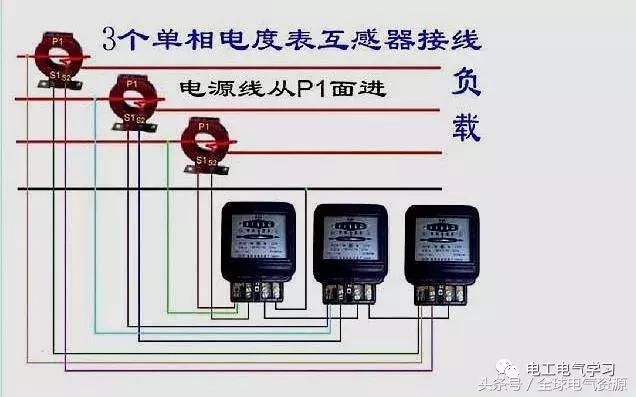 學會這22個電能表接線圖,接電錶不求人!