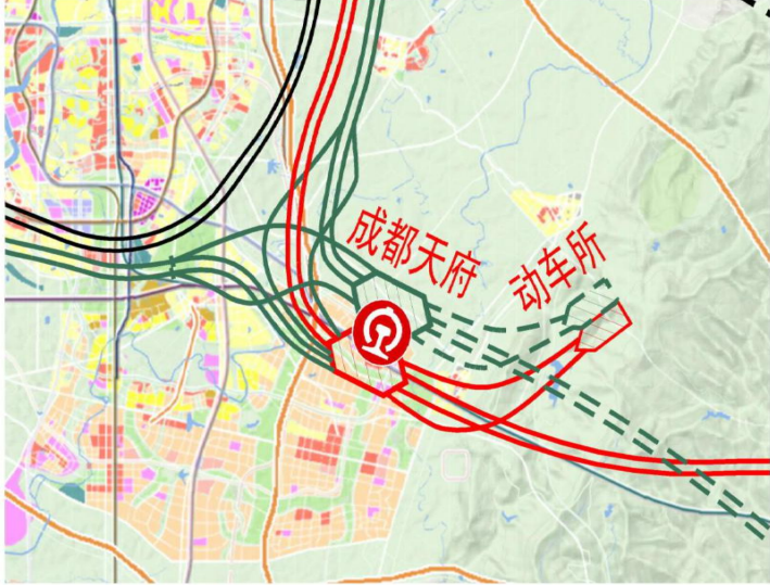 自贡高铁线路规划图图片