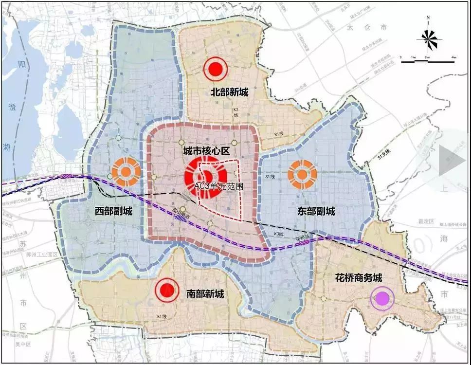 崑山新規劃地鐵s1s3k2線來了這些區鎮要大起勢