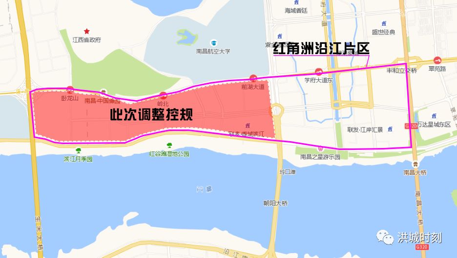 红角洲沿江片区控规调整新增大型商务用地岭北站规划为换乘站