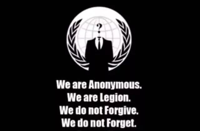 we are anonymous,我们是匿名者!we are a legion,我们是军团!