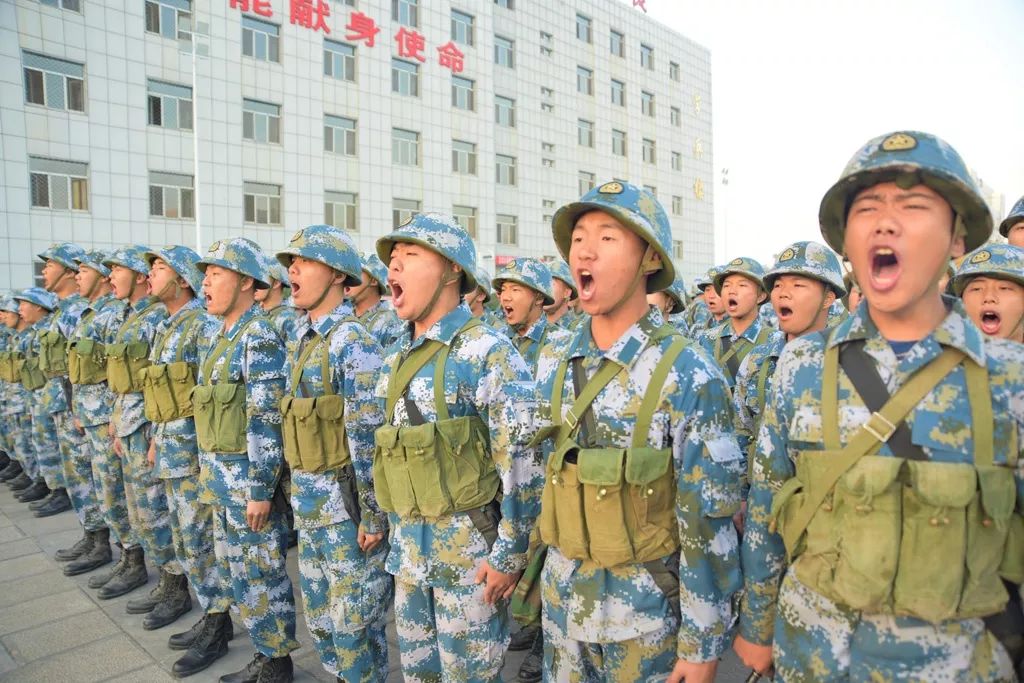 中国海军服装新兵图片
