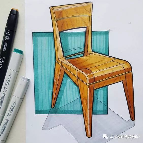 凭椅类家具手绘图片