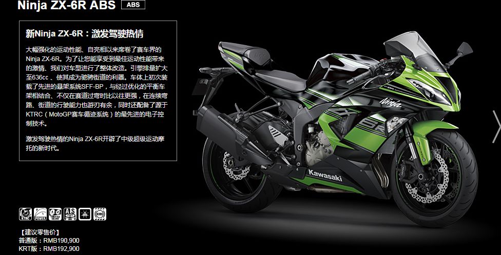 買ninja400的賺了!川崎發佈全新中忍zx-6r,長得跟ninja400太像了!