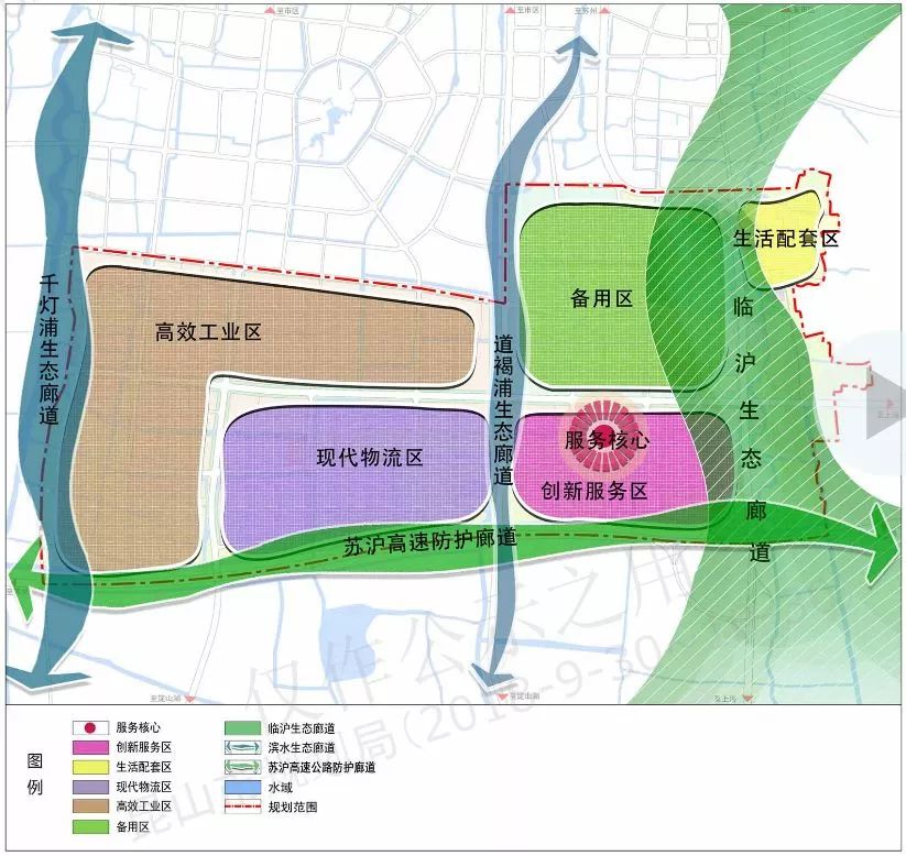 昆山又一批新规划淀山湖千灯两区镇要大起势