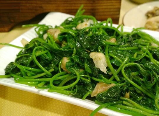 1,麻油拌菠菜