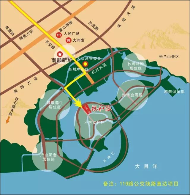 大目湾规划图片
