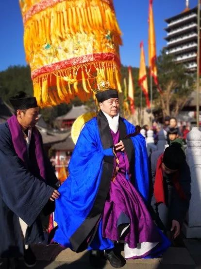 天台山桐柏宫张道长图片