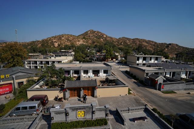 河北省平山縣李家莊本是偏僻的山莊,但近年來在河北名聲大噪,因旅遊而