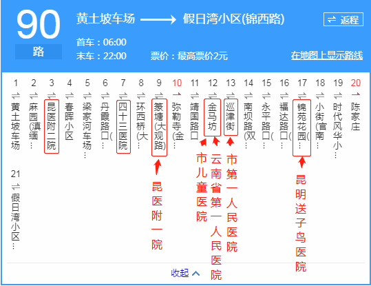 昆明的14条公交路线,全坐过你就是老昆明!