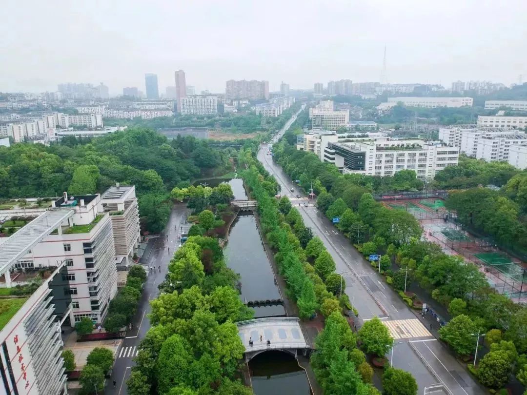 三峡大学全景图图片