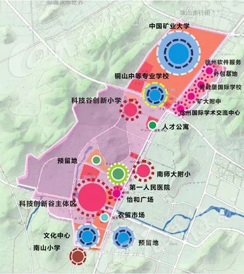 徐州大学路罗岗村规划图片