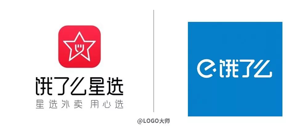 百度外卖更名饿了么星选logo设计该怎么做