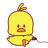 小黄鸭动态表情抖音图片