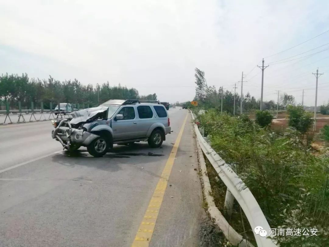 安阳男子低头看手机追尾大货车,事后却感谢大货车救他一命