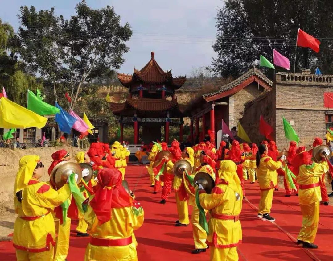 【现场】洪洞兴唐寺乡举行祭祀中镇霍山大典