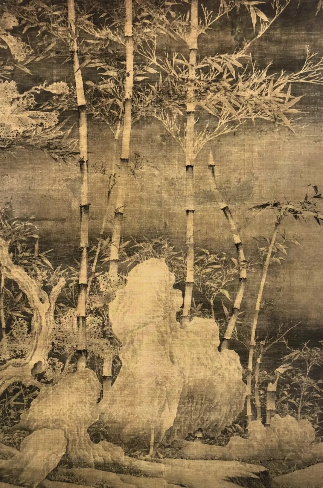 当世被排挤的他却是写意花鸟画的开山鼻祖,所绘《雪竹图》成古今之