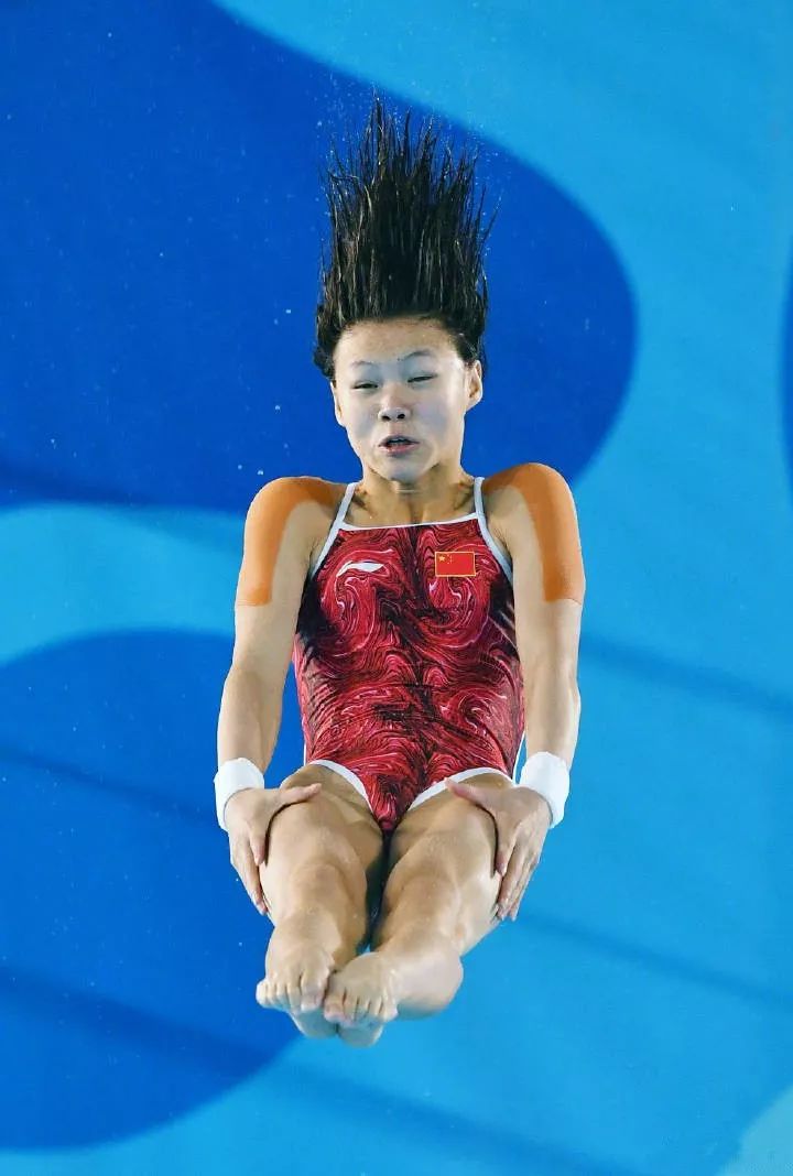 最美跳水运动员图片