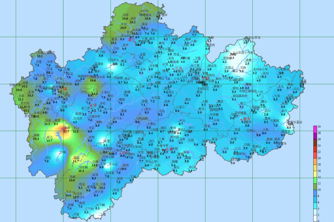 明天雨就停了接下来金华天气是这样的