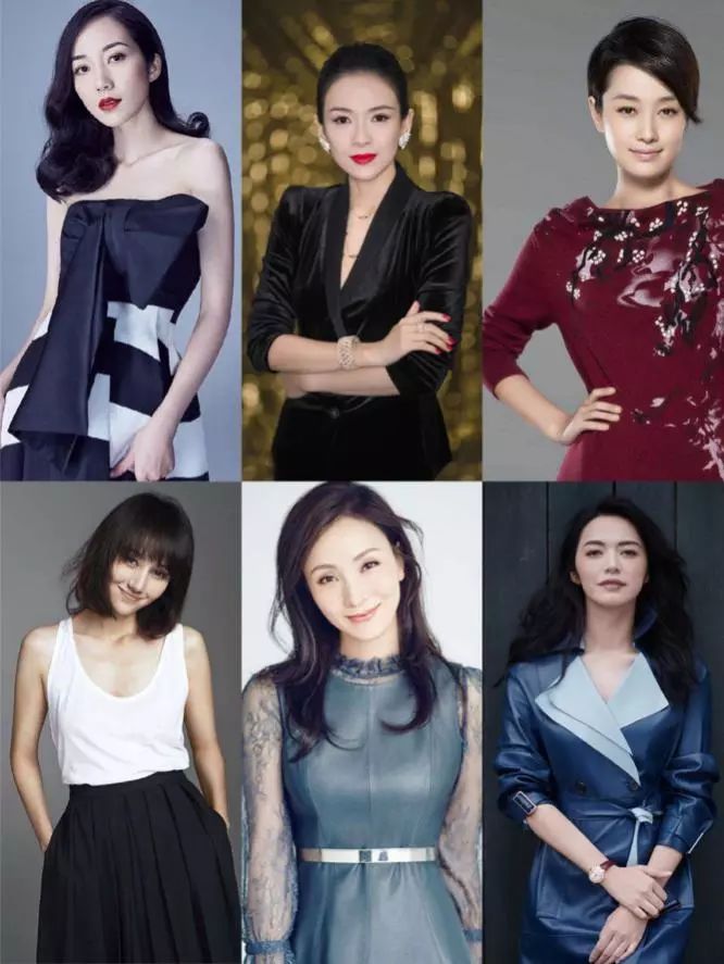 中国中年女演员表图片