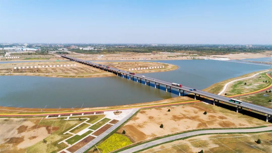 藁城滹沱河漫水桥图片