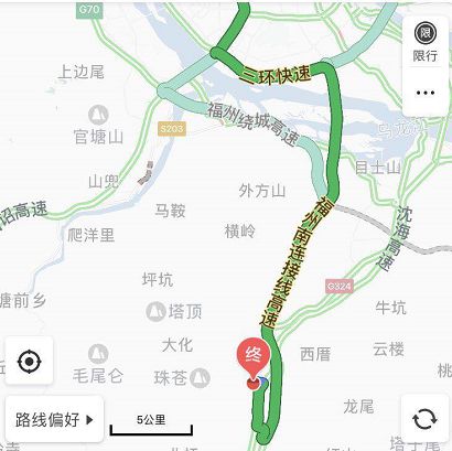 福清大化山自驾线路图片