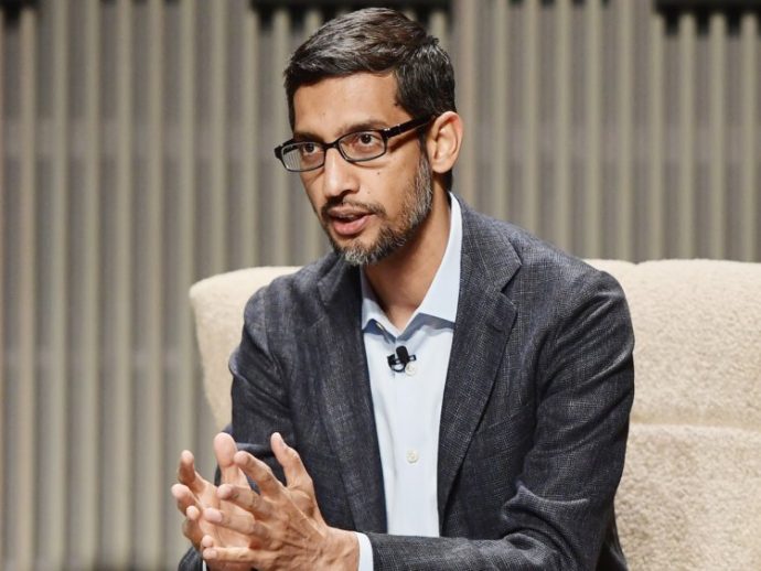 谷歌ceo桑达尔皮查伊(sundar pichai)