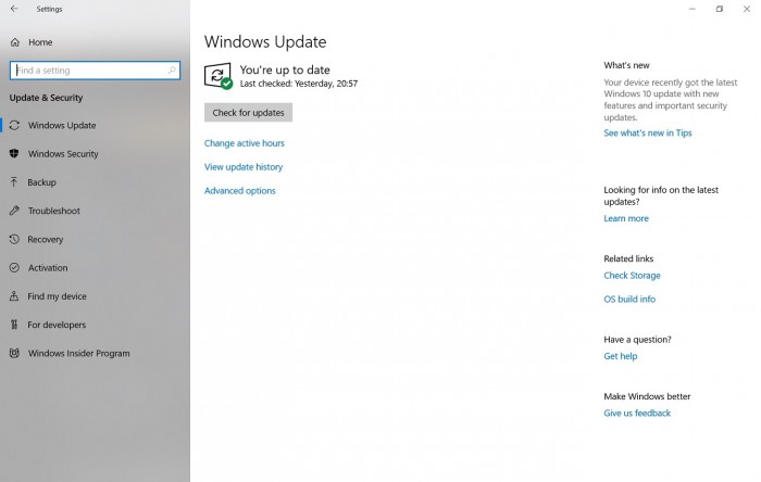 Windows Insider获KB4464455更新 版本号升至17763.104