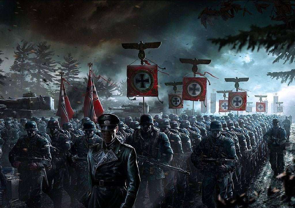 纳粹德国军队在第一次世界大战长期陷入僵局之后,纳粹德国军队 