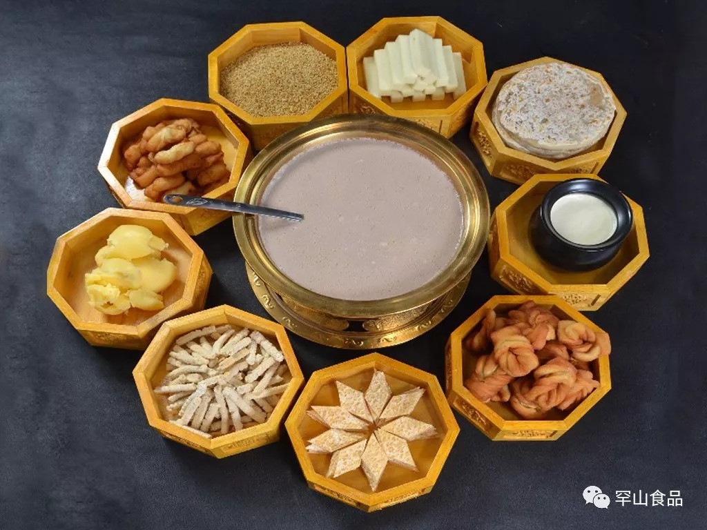 内蒙古传统民族食品——【罕山奶茶】