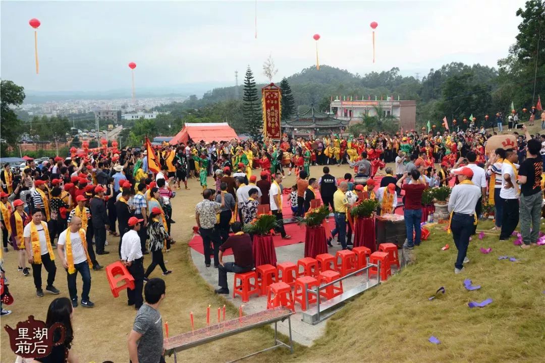 纪念钱阳林氏开基祖南山公诞辰749周年祭祖典礼在揭西县钱坑镇南山